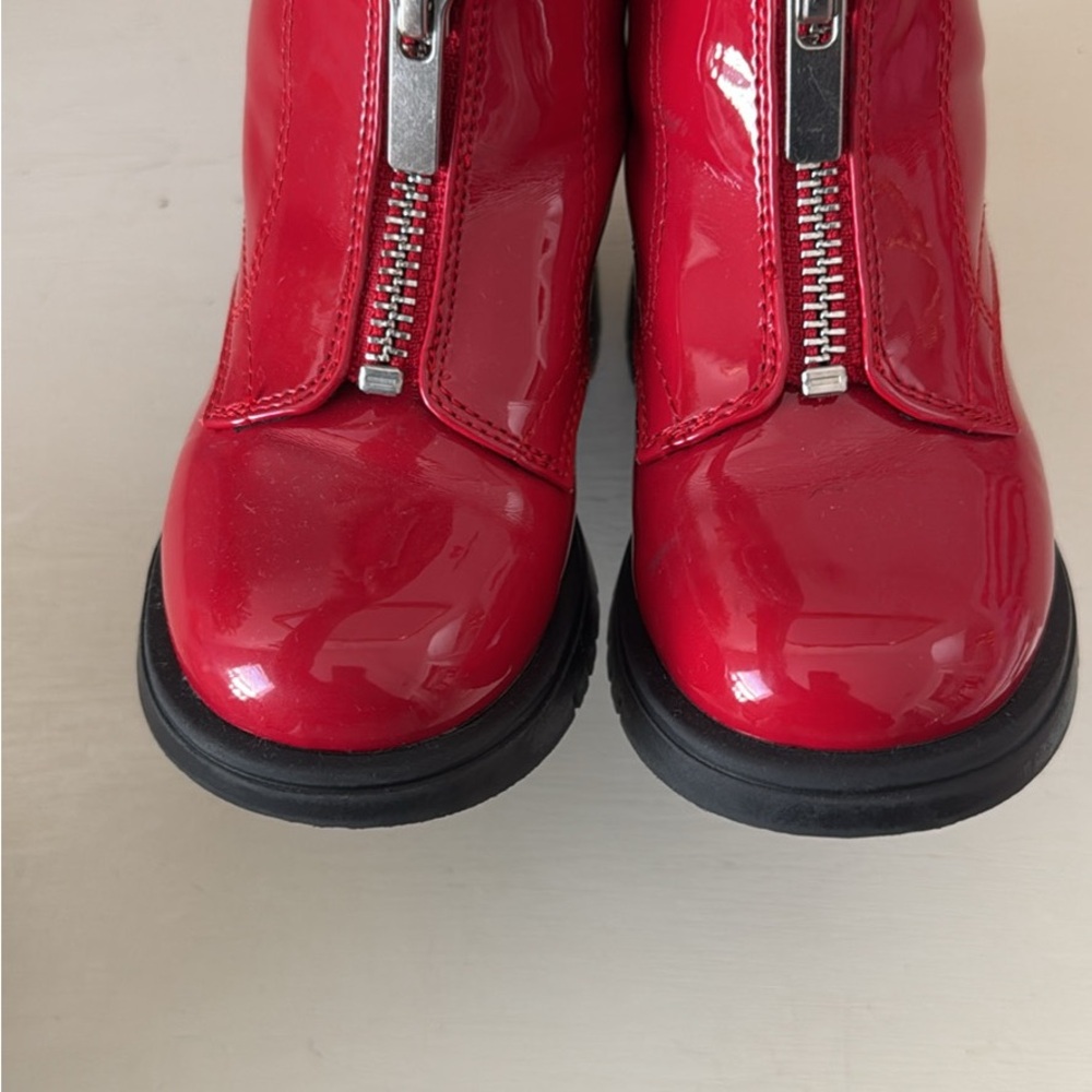 GAP Shiny Red Kids Boots